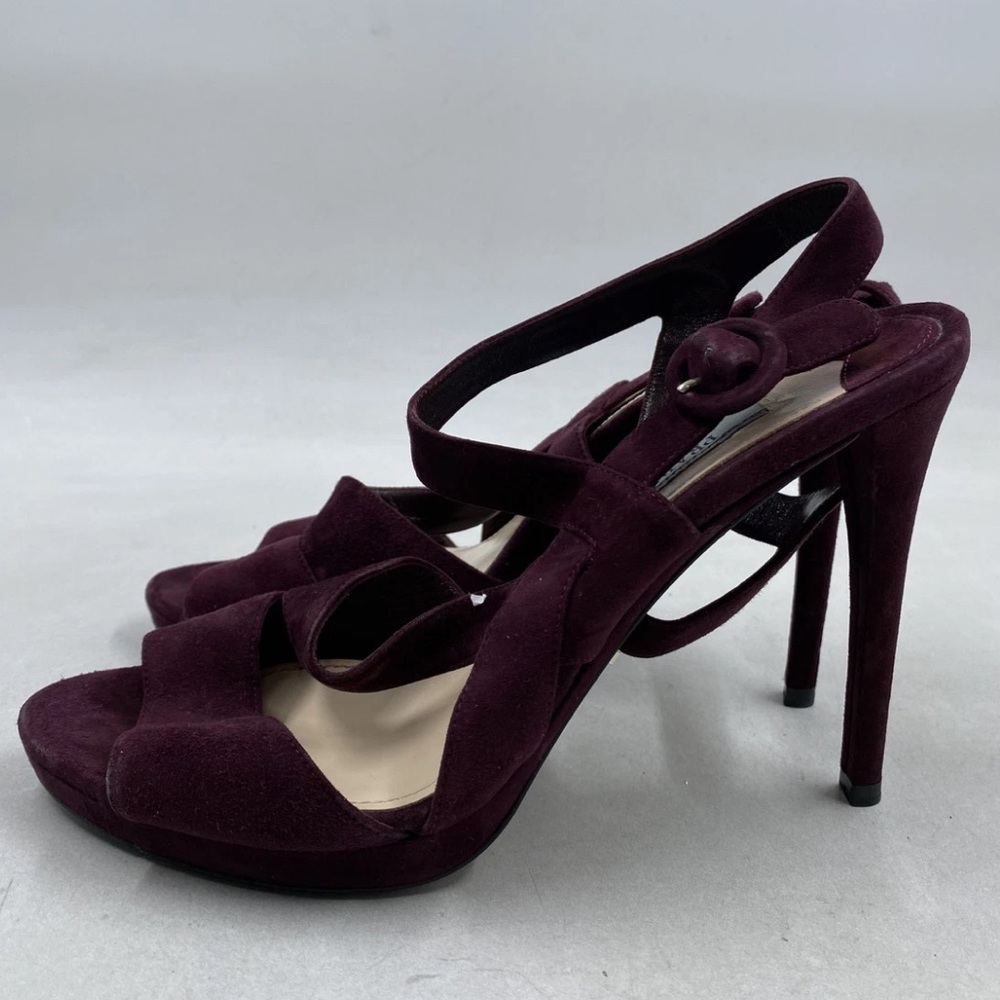 Prada Suede Stiletto Heels - Picture 3 of 8